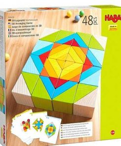 Juguetes Haba | Haba - Juego De Composici N 3D Mosaico De Cubos