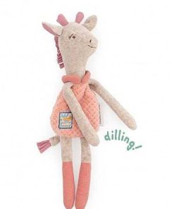 Beb S Moulin Roty | Moulin Roty - Doudou Sonajero Jirafa - Bajo Mi Baobab