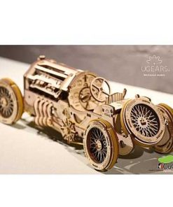 Juguetes UGears | Ugears - Coche Grand Prix U-9, Kit De Madera 3D