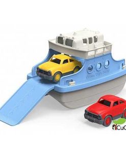 Juguetes Greentoys | Greentoys - Ferry Con Mini-Coches, Juguete De Ba O Ecol Gico