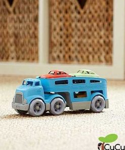 Juguetes Greentoys | Greentoys - Cami N Porta Coches, Juguete Ecol Gico