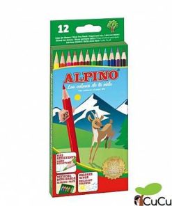 Juguetes Alpino | Alpino - Estuche 12 L Pices De Colores