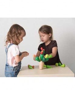 Juguetes PlanToys | Plantoys - Juego Apilable Y De Equilibrio, Dise O Cactus