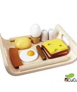 Juguetes PlanToys | Plantoys - Bandeja De Desayuno, Juguete De Madera