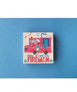 Juguetes Londji | Londji - I Want To Be... Fireman, Puzzle 36 Piezas