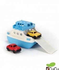 Juguetes Greentoys | Greentoys - Ferry Con Mini-Coches, Juguete De Ba O Ecol Gico