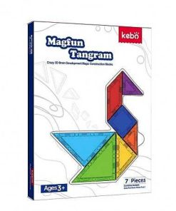 Juguetes Kebo | Kebo - Magfun Tangram 3D, Juguete Magn Tico De Construcci N