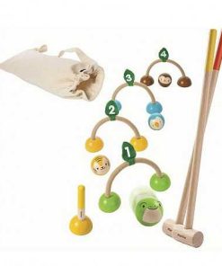 Juguetes PlanToys | Plantoys - Juego De Croquet, Juguete Ecol Gico