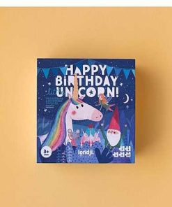 Juguetes Londji | Londji - Happy Birthday Unicorn, Puzzle Progresivo