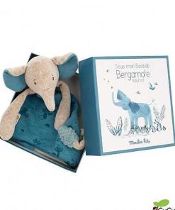 Beb S Moulin Roty | Moulin Roty - Doudou Portachupete Elefante - Bajo Mi Baobab