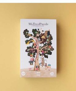 Juguetes Londji | Londji - My Tree, Puzzle Silueta Y Reversible De 50 Piezas