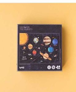 Juguetes Londji | Londji - Pocket Discover The Planets, Puzzle 100 Piezas